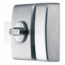 Verrou StyL' C83 45mm aluminium brossé diam 23mm avec cales