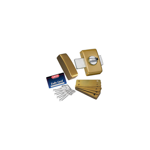 Verrou StyL' C83 45mm bronze avec cales, 4 clés