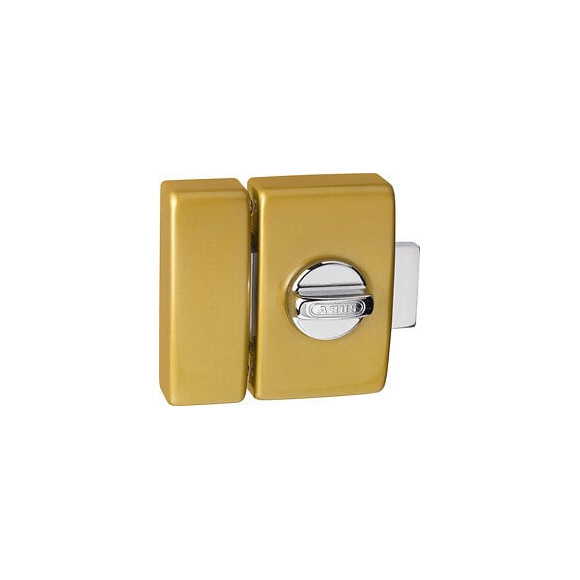 Verrou D6 cylindre / bouton 45mm bronze avec cales