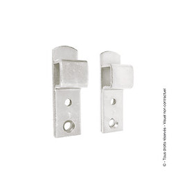 Lot de 2 supports de barre fermé