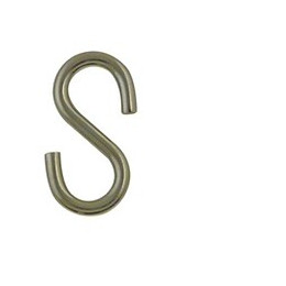 Lot de 6 anneaux brisés acier nickelé diamètre intérieur 23 mm VISO