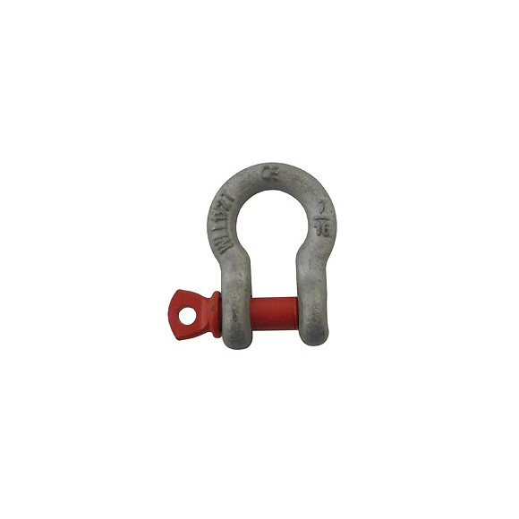 Manille lyre haute résistance acier galvanisé CU 2T