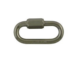 Maillon à visser acier inoxydable D. 8 mm.