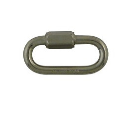 Maillon à visser acier inoxydable D. 8 mm.