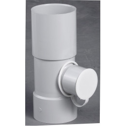 Collecteur D'eau Pvc Gris Girpi, Dév.16 Cm Diam.50 Mm