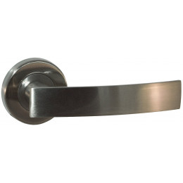 Garniture sur rosace Passy nickel mat D.50