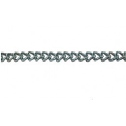 Chaîne torse soudée maillon court acier zingué