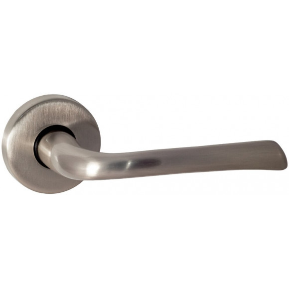 Garniture sur rosace Rhapsodie zamak nickel mat bec de cane D.50