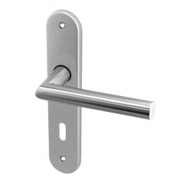 Garniture sur plaque Alba inox bec de cane entraxe 195mm