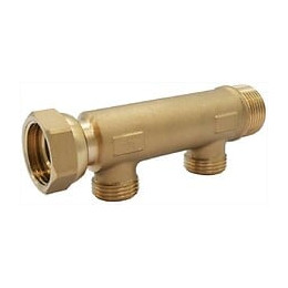 Collecteur Écrou Libre 20x27 2 Départs 15x21