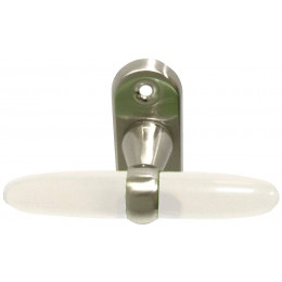 Poignée de fenêtre SOFOC Arc-en-ciel aluminium/plastique translucide