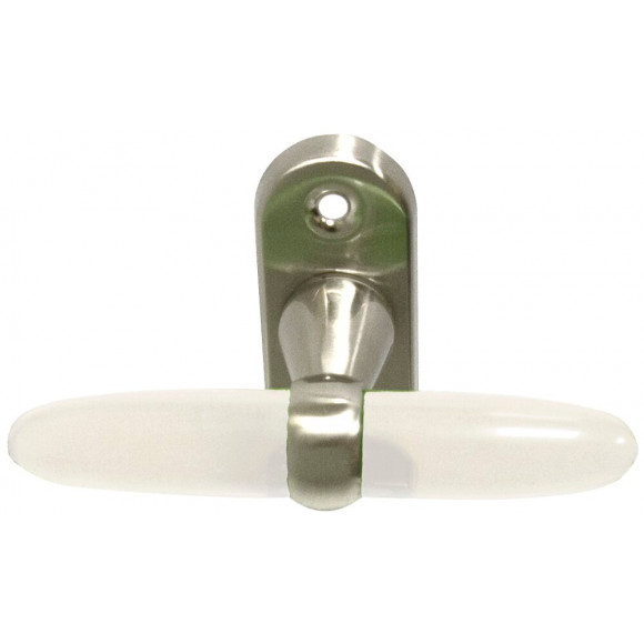 Poignée de fenêtre SOFOC Arc-en-ciel aluminium/plastique translucide