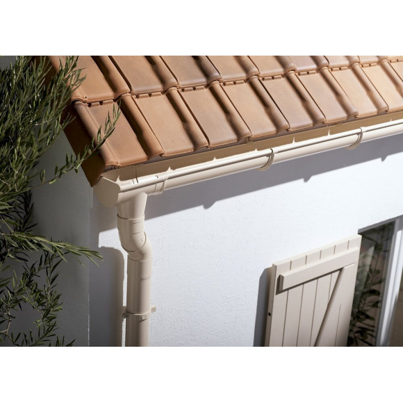 Coude 45° Pvc Sable Girpi, Dév.16 Cm Diam.50 Mm