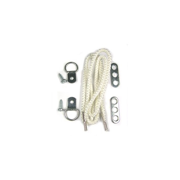 2 attaches de cadre réglable blanc