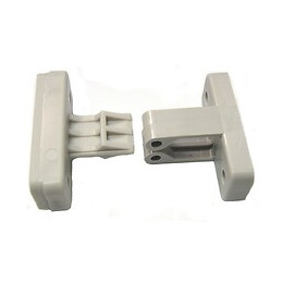 Arrêt de portillon gris 50mm