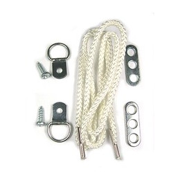 2 attaches de cadre réglable blanc