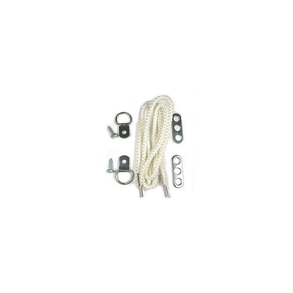 2 attaches de cadre réglable blanc