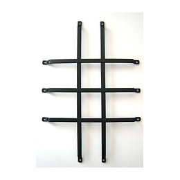 Grille anti-effraction hublot rectangulaire 280mmx410mm
