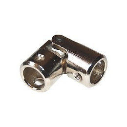 Genouillère ronde acier 2 vis TF M5x18mm