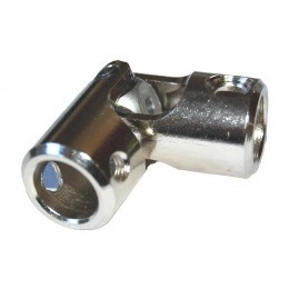 Genouillère ronde acier 6 pans 10mmx2 vis TF M5 18mm