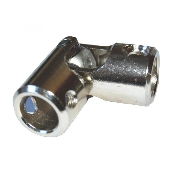 Genouillère ronde acier 6 pans 10mmx2 vis TF M5 18mm