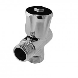 Robinet À Croix , D'arrêt Chromé Lourd 1 / 2x3 / 4xf1 / 2