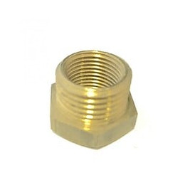 Réduction Hexagonale Laiton Brut Mf 3 / 4x1 / 2 En Laiton
