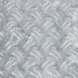 Tôle grain de riz 1.5mm aluminium brut 40x200cm