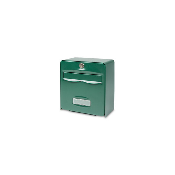 Mini boîte aux lettres à barillet vert
