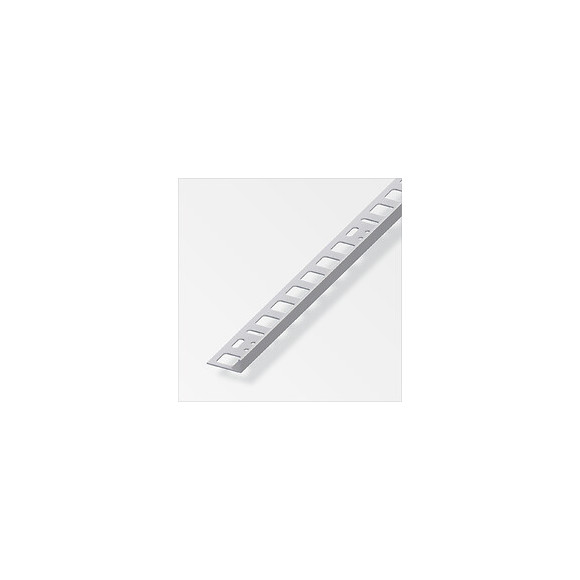 Arrêt carrelage inox V2A 10x2.5mm