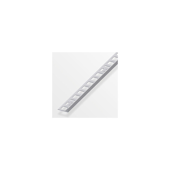 Arrêt carrelage inox V2A 10x2.5mm