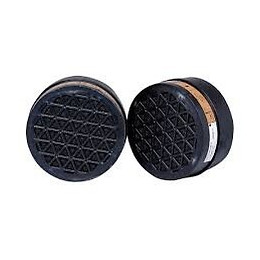 2 filtres pour masque respiratoire 1267