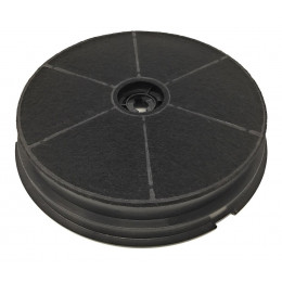1 filtre à charbon rond pour hotte aspirante