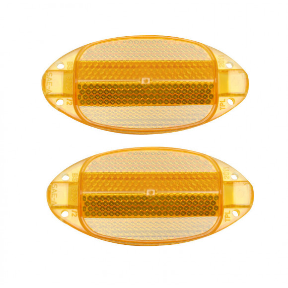 2 catadioptres de roue