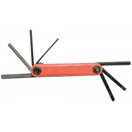 Outils 7 fonctions 5 clés allen + 2 tournevis