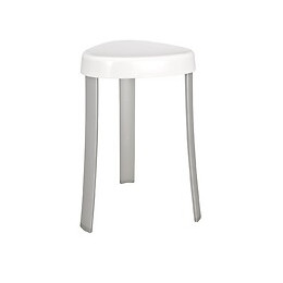 Tabouret de douche WENKO Corrente blanc