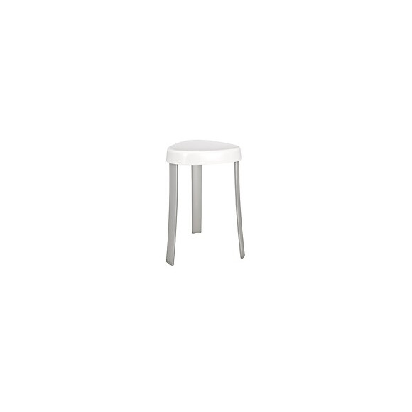 Tabouret de douche WENKO Corrente blanc