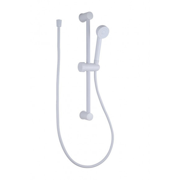 Set barre + flexible + douchette blanc