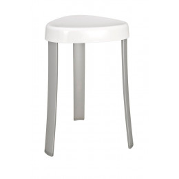 Tabouret de douche WENKO Corrente blanc