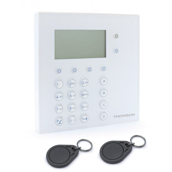Clavier à code THOMSON et lecteur de badge pour alarme