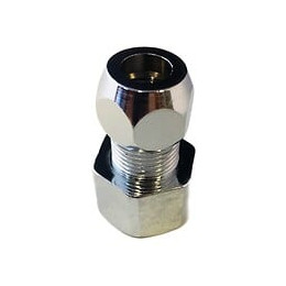 Mamelon Égal Laiton Mâle-mâle À Visser 3/8x10