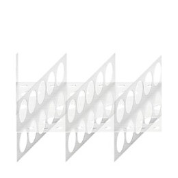 Lot de 2 profilés en H