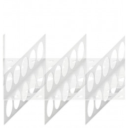 Lot de 2 profilés en H