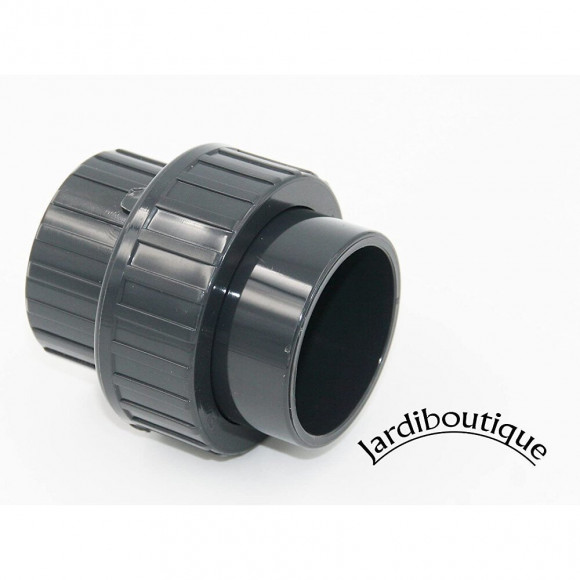 Ø 50 Raccord Union 3 Pièces Pvc Pression  A Coller - Jardiboutique - Jb-00752