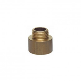 Rallonge Réduite Mf Laiton Brut M1 / 2xf3 / 4 Renforcé En Laiton