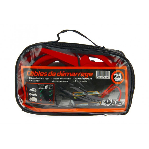 2 câbles de démarrage 25mmA2