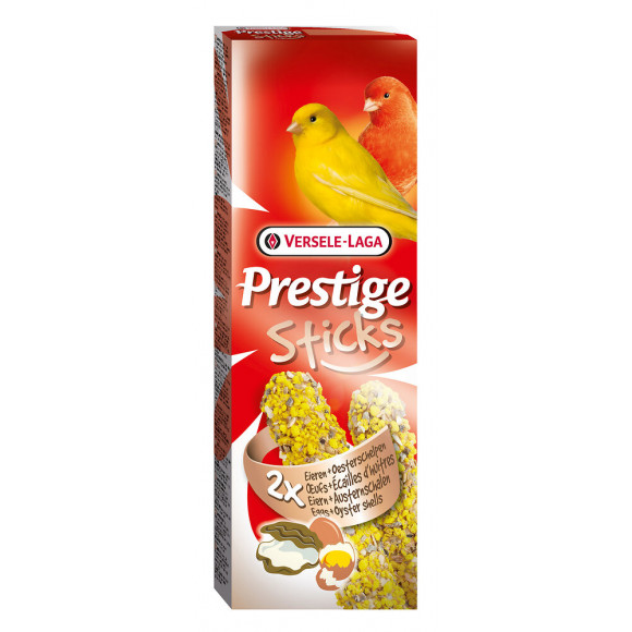 Prestige Sticks Canaris Oeufs & Ecailles d'huîtres - 2 pièces 60g