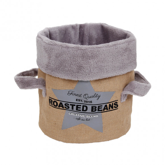 Corbeille ronde BIBIMEX en jute