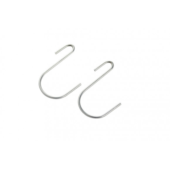 2 crochets S pour camion à peinture