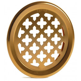 Grille aluminium or tube diamètre 10